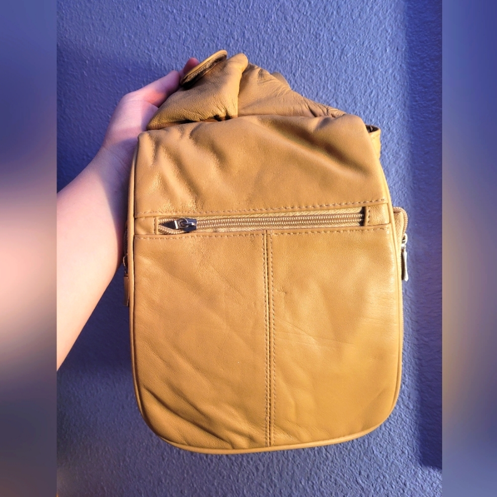 Tan Leather Bag Buxton